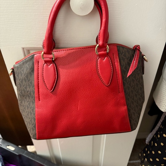 Michael Kors Red and Brown Women's Bag - Picture 2 of 4